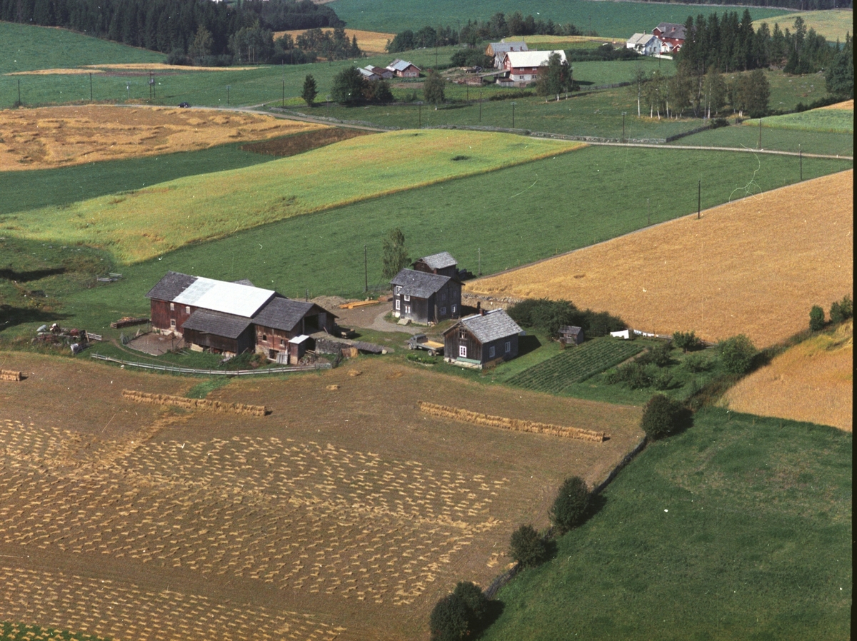 Widerøes Flyveselskap A/S, Flyfoto, Rasmusstua, Hersethøgda, Ringsaker.