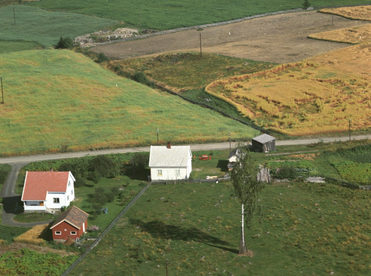 Widerøes Flyveselskap A/S, Flyfoto, Bakketun, Gaupen, Ringsaker.