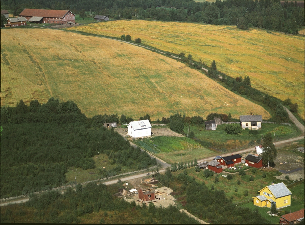 Widerøes Flyveselskap A/S, Flyfoto, Taterbakken, Ringsaker.