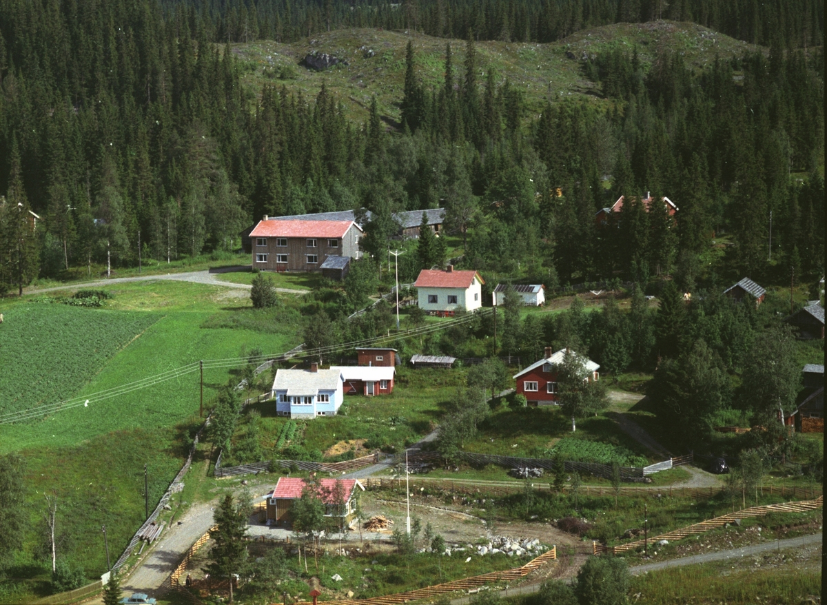 Widerøes Flyveselskap A/S, Flyfoto, Hombs hytte?, Hordshytta ?, Mesnalia, Ringsaker.