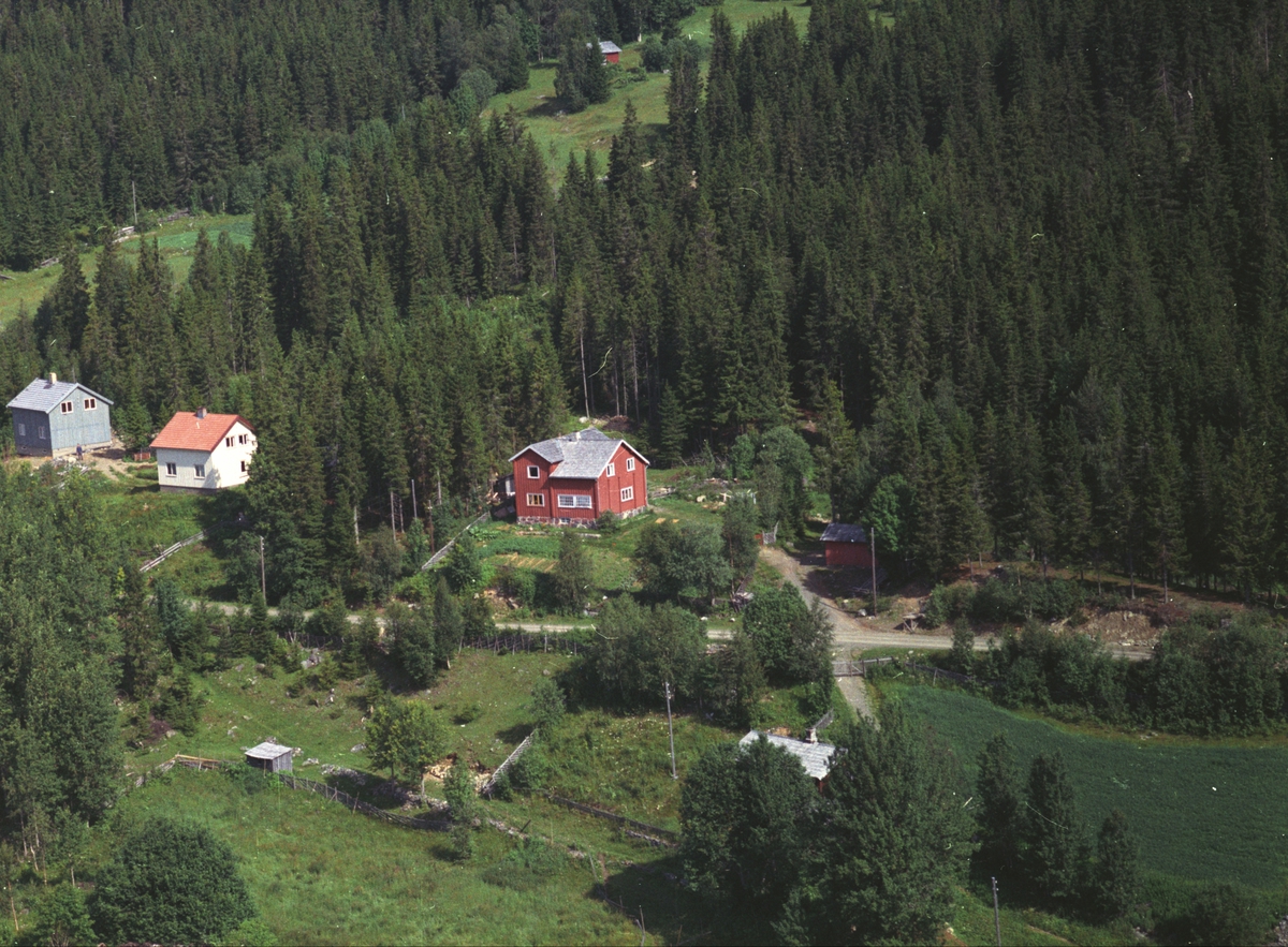 Widerøes Flyveselskap A/S, Flyfoto, Granheim, Mesnalia, Ringsaker.