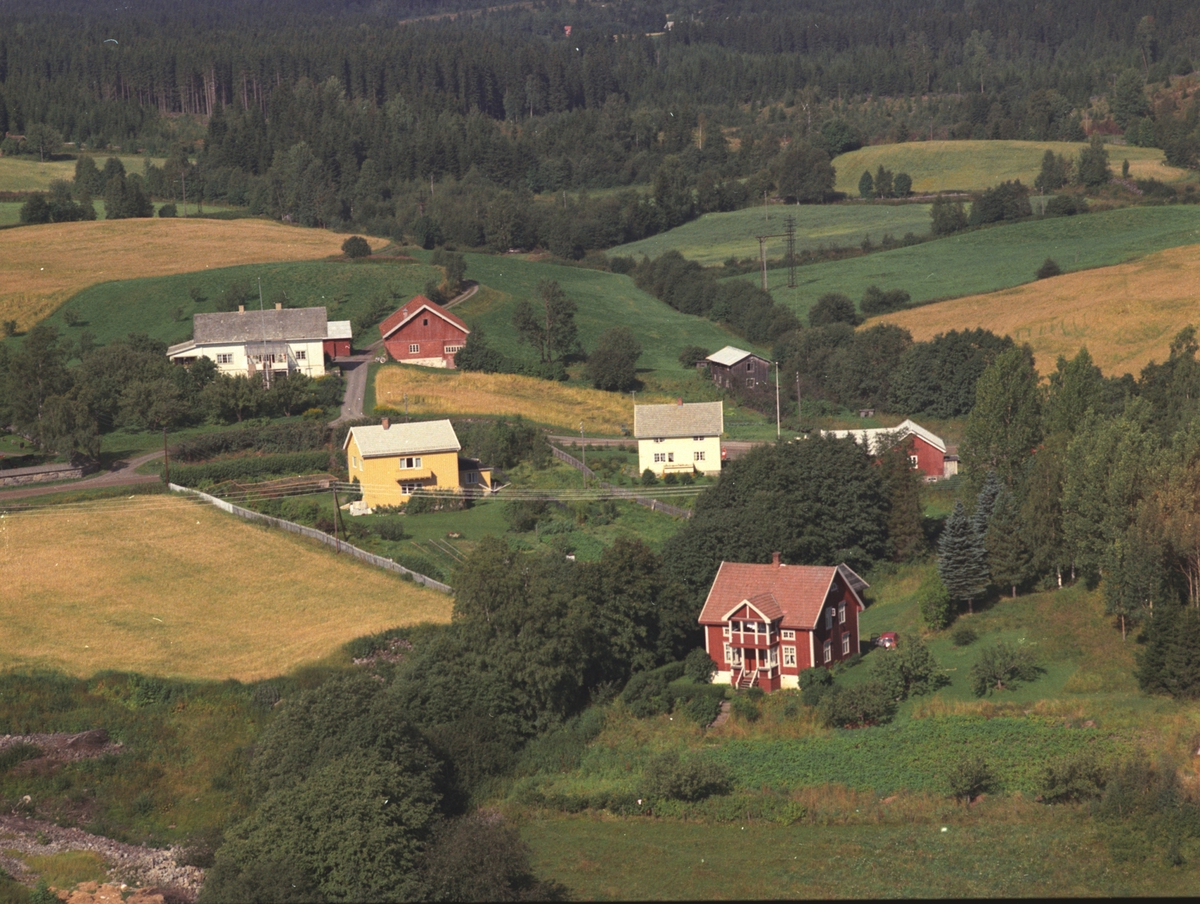 Widerøes Flyveselskap A/S, Flyfoto, Sole, Veldre, Ringsaker.