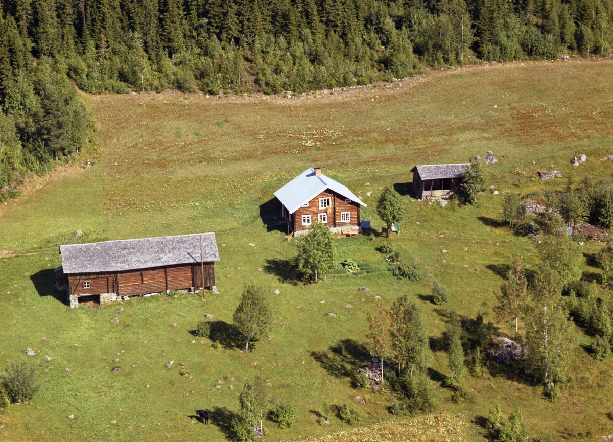 Widerøes Flyveselskap A/S, Flyfoto, Onsumdalen, Åsmarka, Ringsaker.