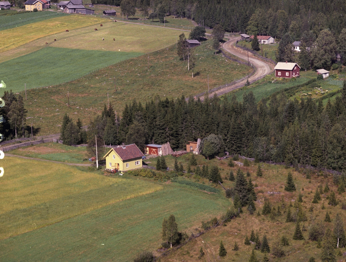 Widerøes Flyveselskap A/S, Flyfoto, Altonhagen, Lismarka, Ringsaker.