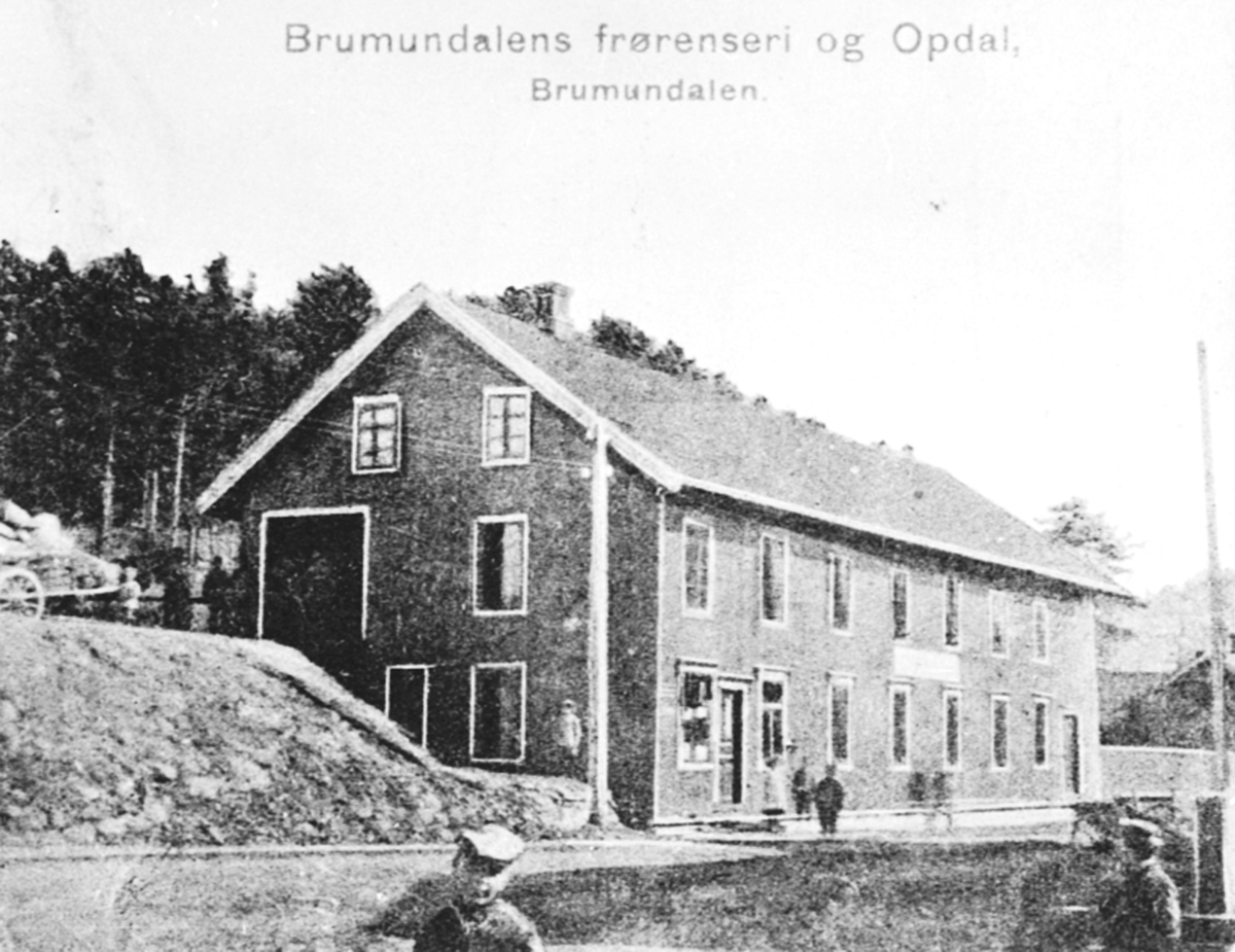 Anno Domkirkeodden, Eksteriør, Brumunddalens Frørenseri, Gamlegata.