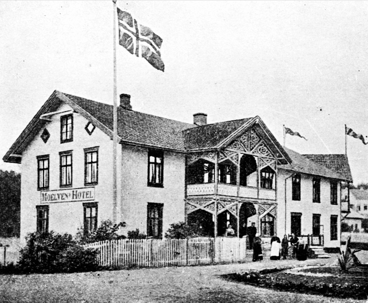 Anno Domkirkeodden, Eksteriør, Moelven Hotell, lystrykk.