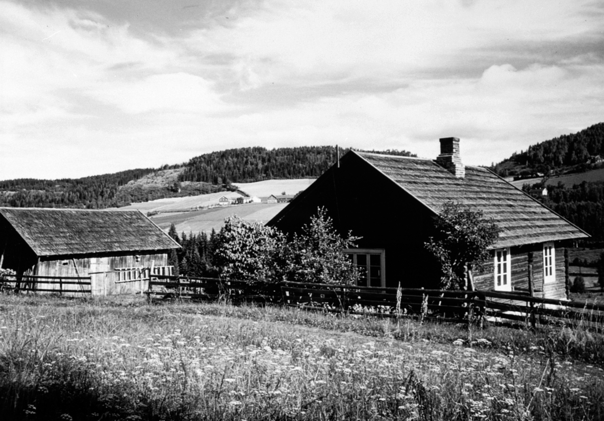 Anno Domkirkeodden, Eksteriør, husmannsplass, Prøysen, Rudshøgda, Ringsaker.