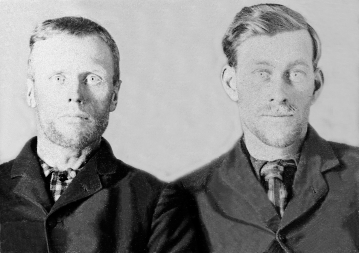 Anno Domkirkeodden, Mathias (1865-1920) og Taale Korslund f.1862, emigrerte til Amerika i 1883.