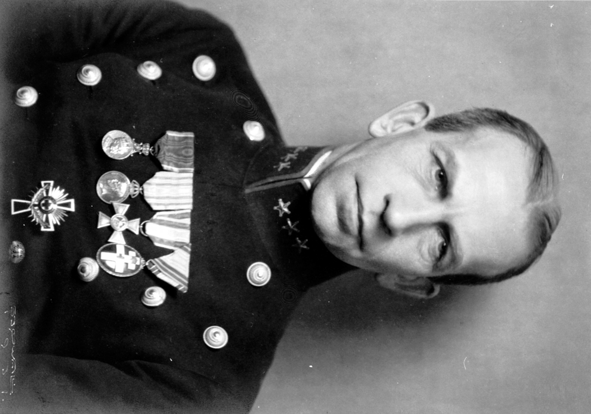 Anno Domkirkeodden, Portrett av rittmester Karl Kildal (1881-1932), eier av Hoel gård, Nes, Hedmark 1915-1923.