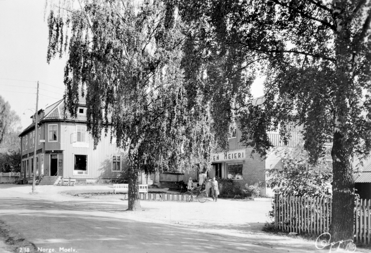 Anno Domkirkeodden, Åsmarkvegen, Moelv, Moelven Meieri.