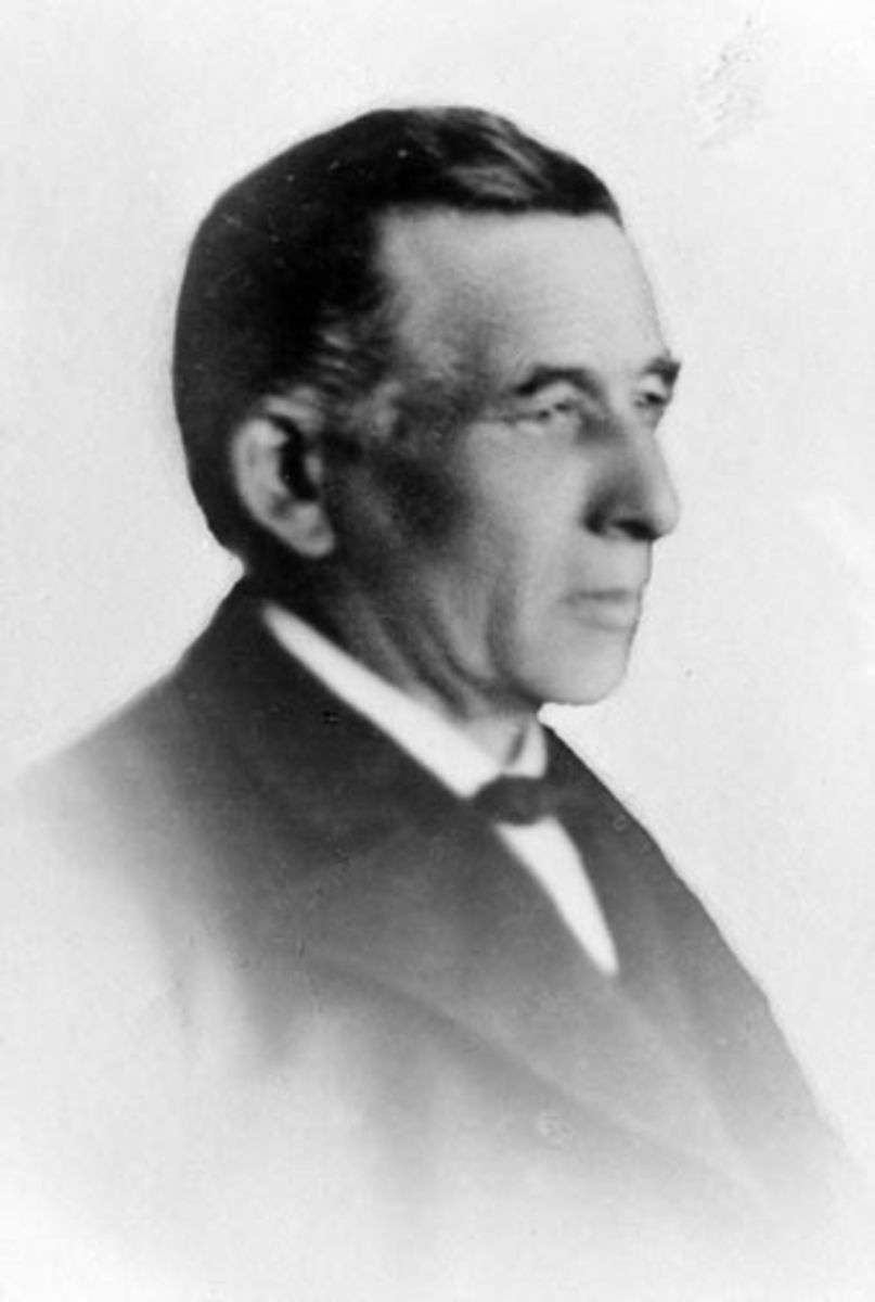 Anno Domkirkeodden, Portrett av Even Andersen Fossum (1841-1927). Nedre Ousdal, Nes, Hedmark.