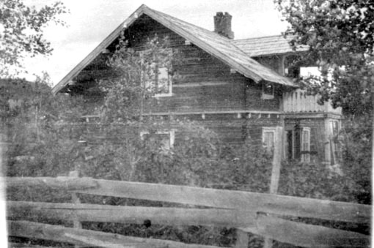 Anno Domkirkeodden, Eksteriør. innerstbolig, Østlund under Hoelstad, Nes, Hedmark.
