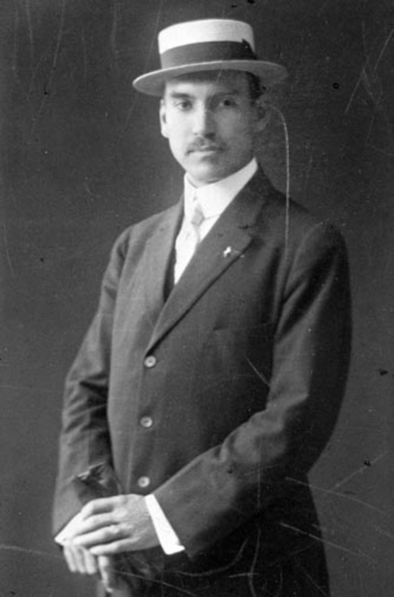 Anno Domkirkeodden, Portrett av Finn Fossum. Fossum, Nes, Hedmark.