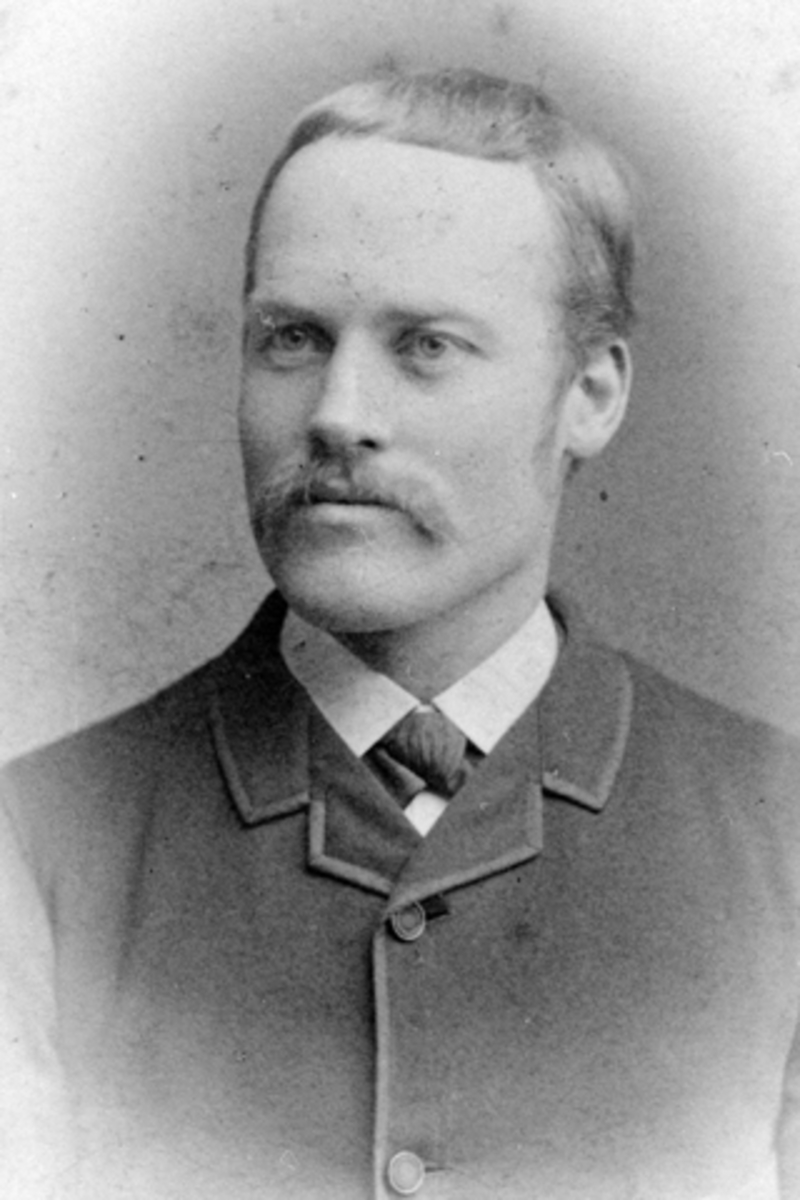 Anno Domkirkeodden, Portret av Einar Helgeby (1866-1948), Sandvold, Nes, Hedmark.