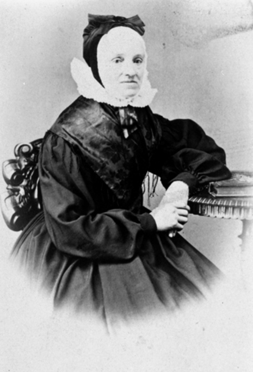 Anno Domkirkeodden, Portrett, Ingeborg Deglum (23.09.1819-15.11.1891).