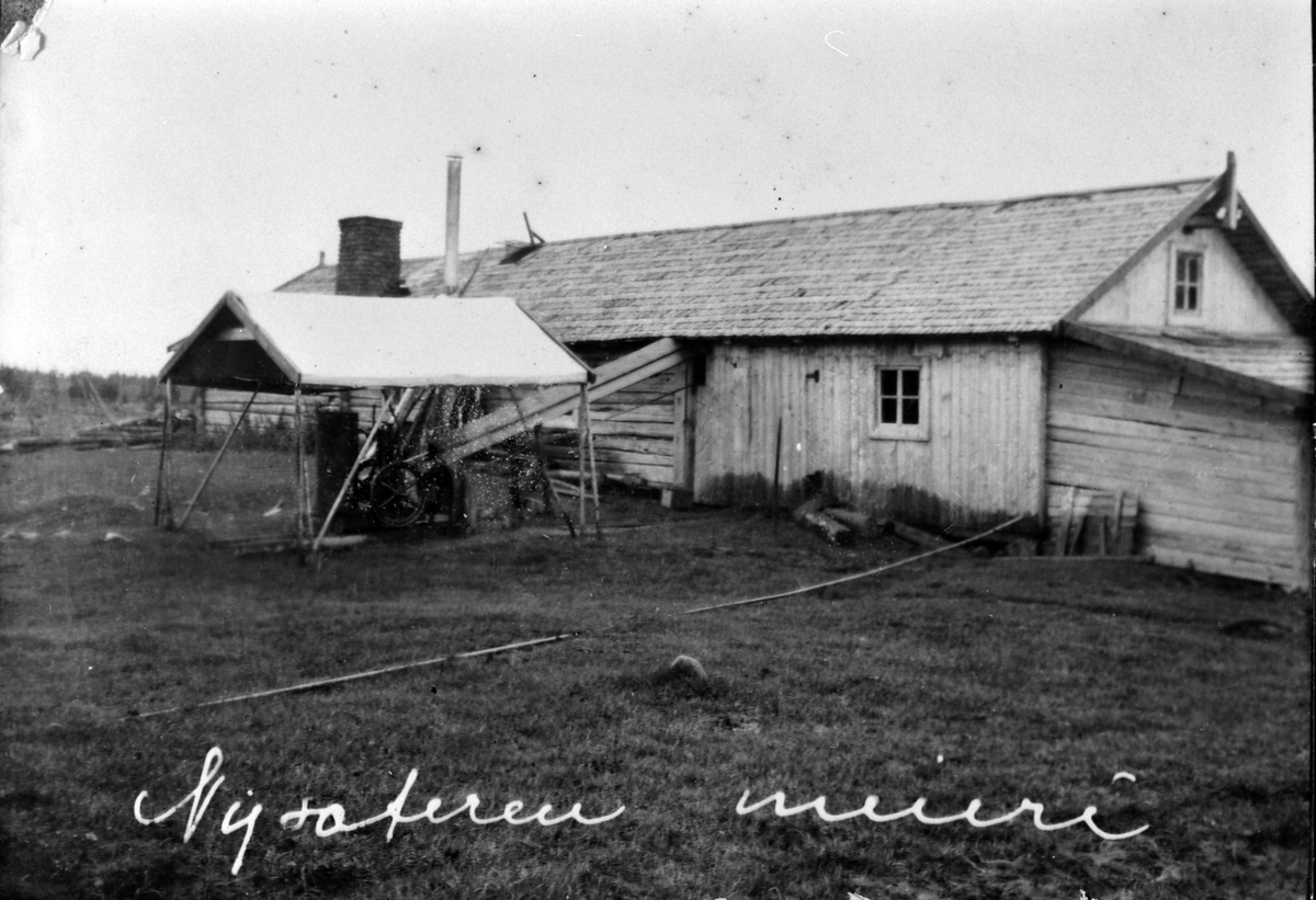 Anno Domkirkeodden, Baksida av Nyseter meieri, Nysætra, Ringsaker ca.1910.