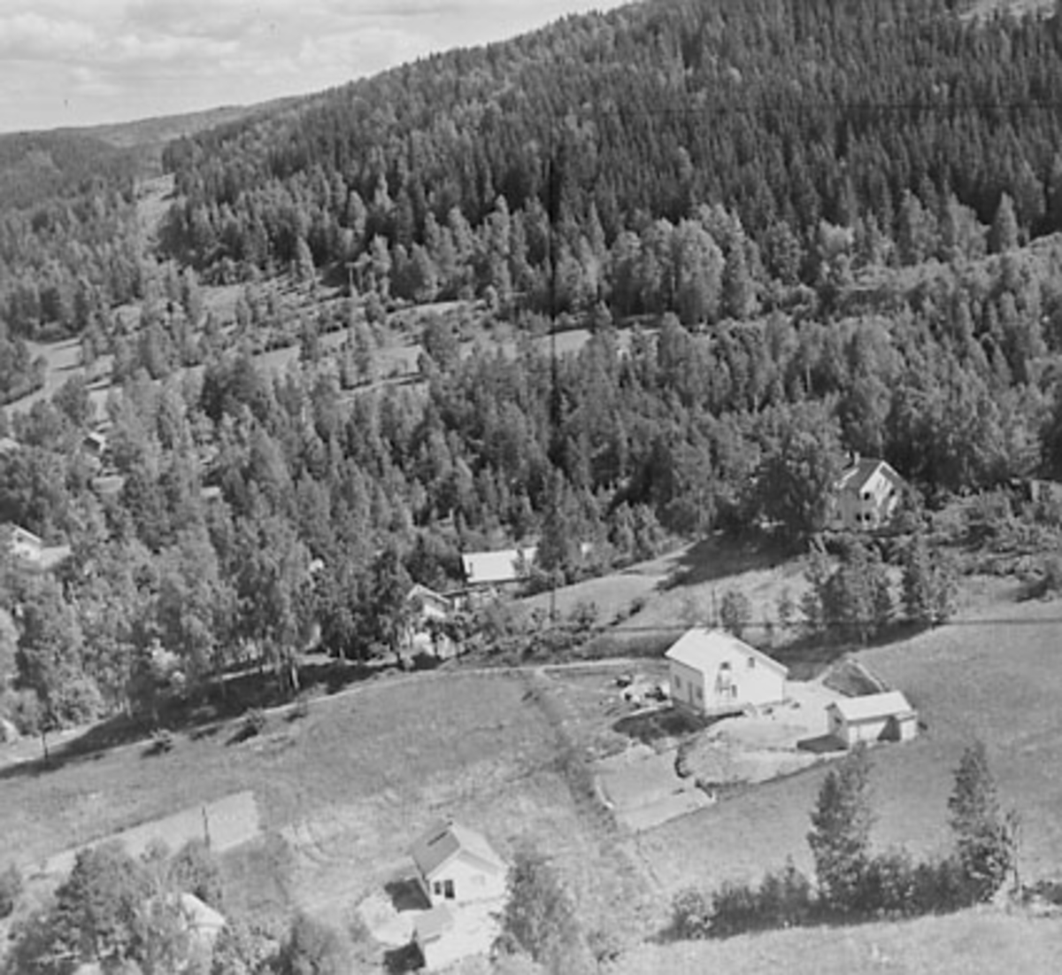 Widerøes Flyveselskap A/S, ØSTBY GÅRD, FLYFOTO
