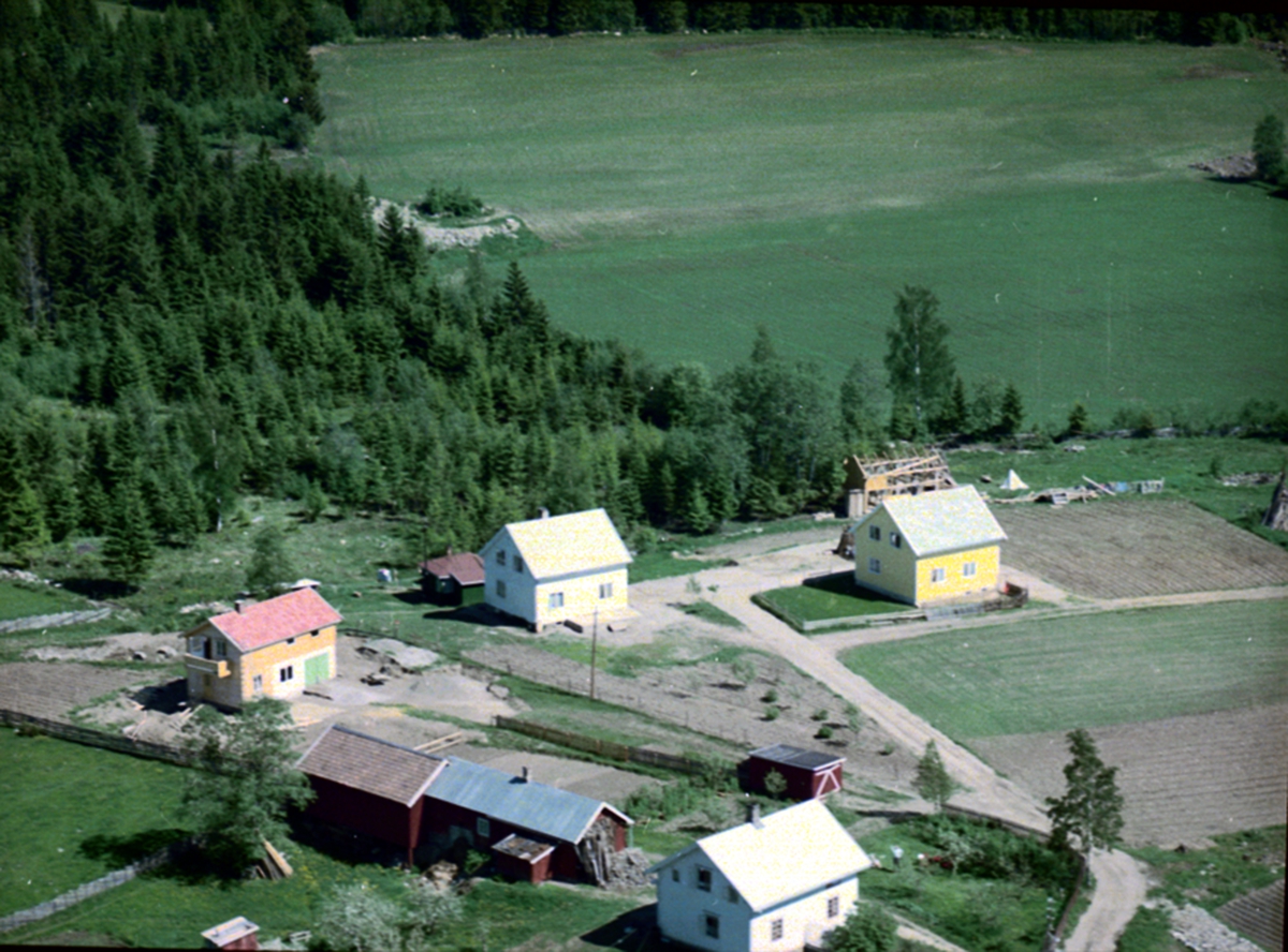 Widerøes Flyveselskap A/S, FLYFOTO BOLIGBEBYGGELSE I BEKKELAGET, TORSHAUG, RINGVEGEN