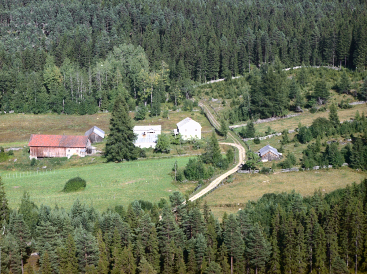 Widerøes Flyveselskap A/S, FLYFOTO GRESSBERGFALLET 387-1, VALLSET