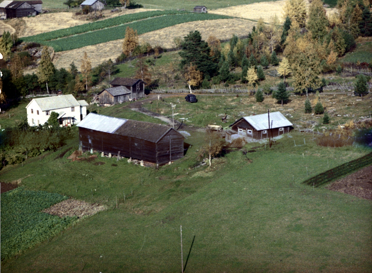 Widerøes Flyveselskap A/S, FLYFOTO TORBJØRNRUD NEDRE, TORBJØRNSRUD, VALLSET