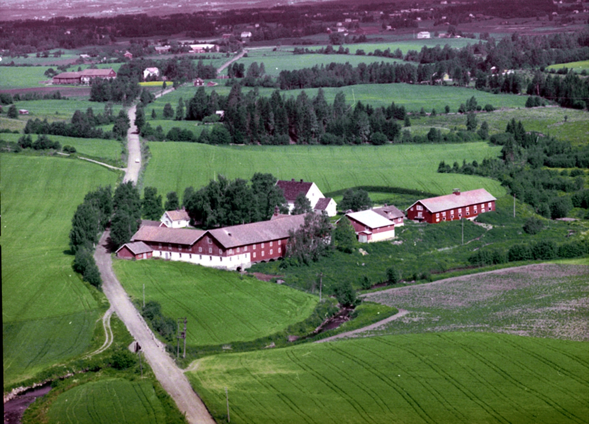 Widerøes Flyveselskap A/S, FLYFOTO ILSENG GARD, ILSENG I VANG