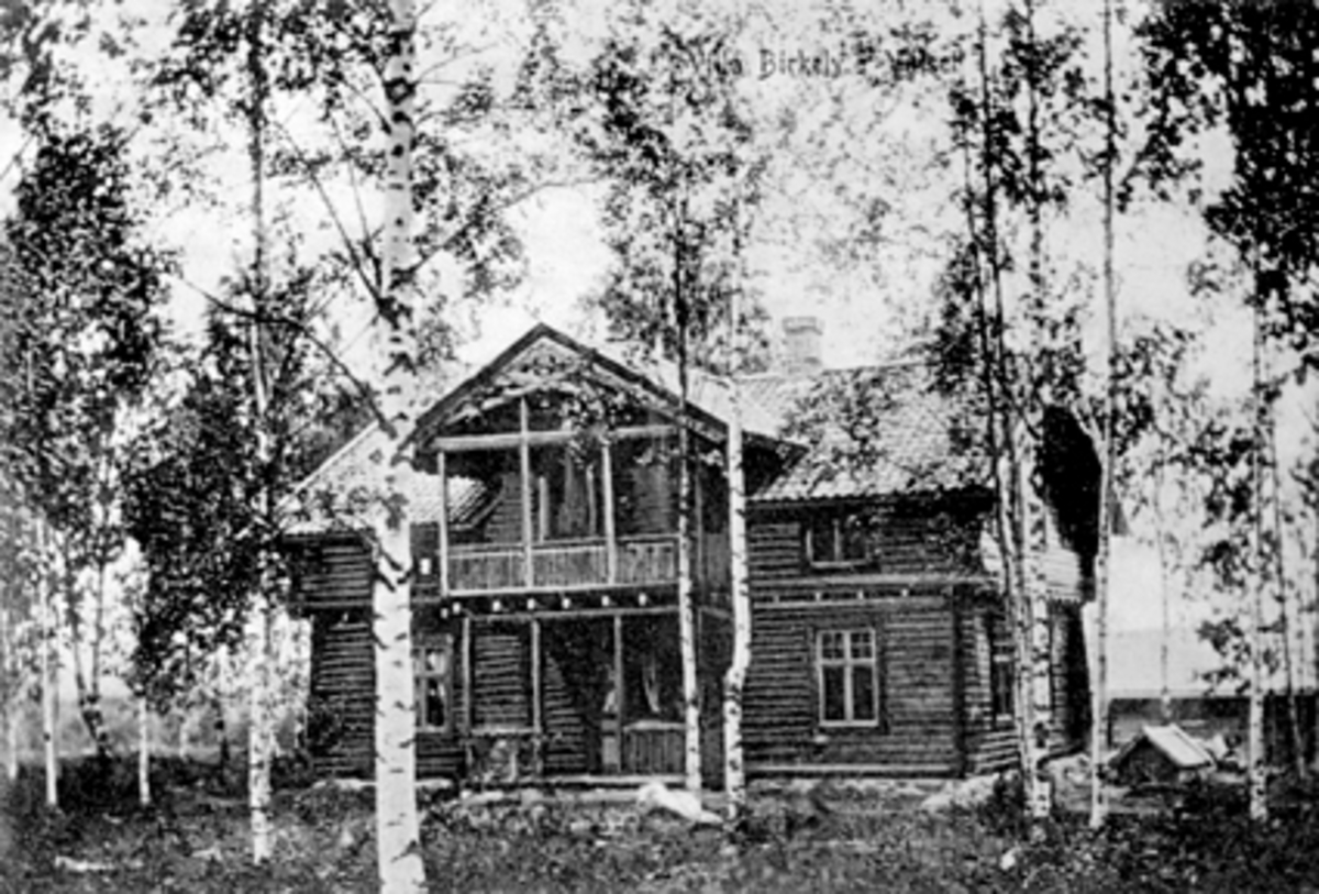 Anno Domkirkeodden, EKSTERIØR: VILLA BIRKELY, VALLSET, POSTKORT.