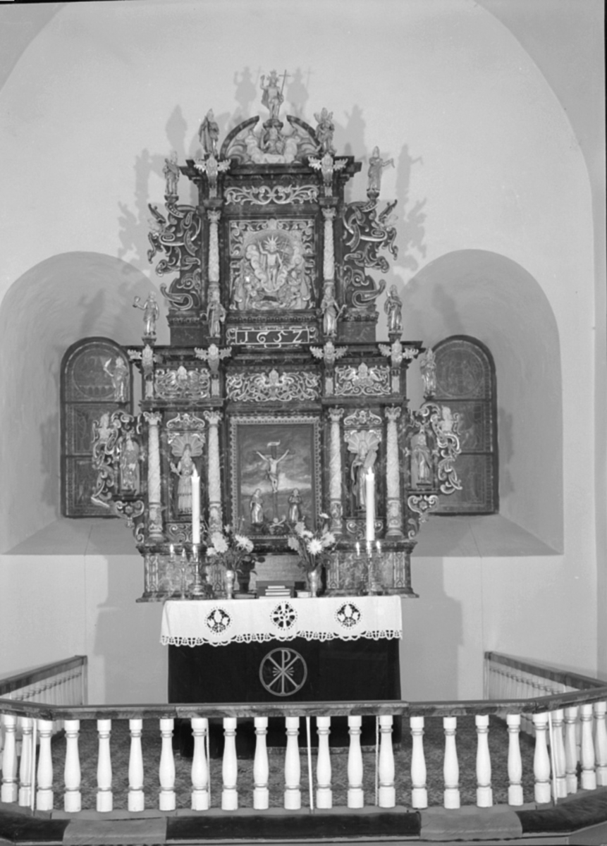 Anno Domkirkeodden, INTERIØR: STANGE KIRKE, ALTERTAVLE