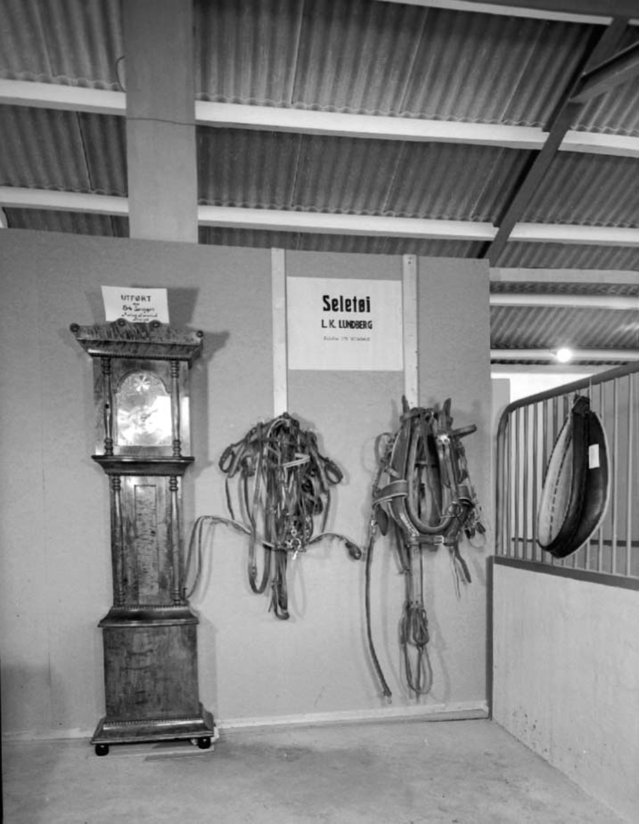 Anno Domkirkeodden, STANGE BYGDEUTSTILLING, UTSTILLINGSPLASSEN HAMAR, L. K. LUNDBERG, SELETØY, GUNNAR SVEEN, GULVKLOKKE