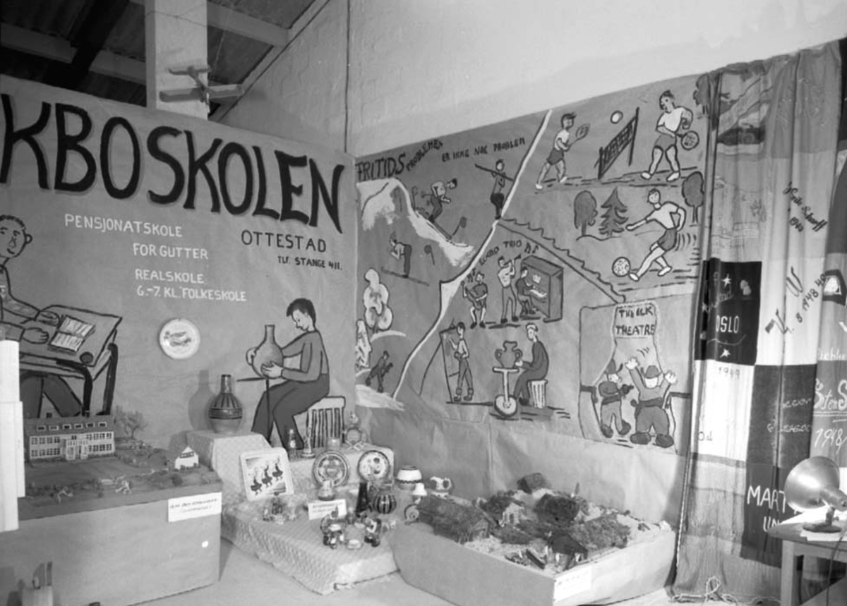 Anno Domkirkeodden, STANGE BYGDEUTSTILLING, UTSTILLINGSPLASSEN, HAMAR, ECKBOSKOLEN