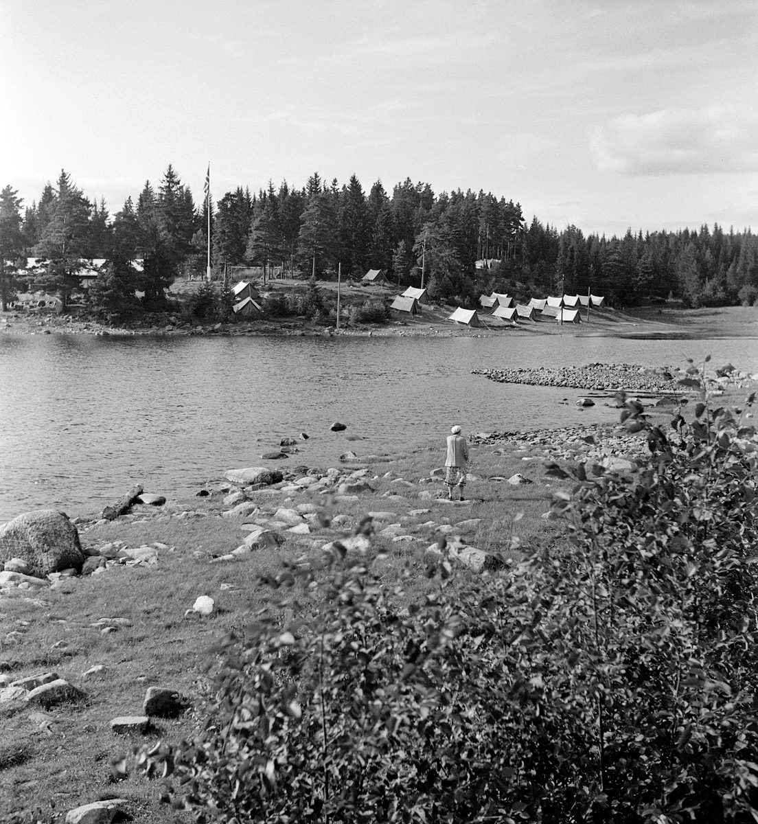 Anno Domkirkeodden, FRANSKLEIREN, TELT, GJØVIKA, MJØSA