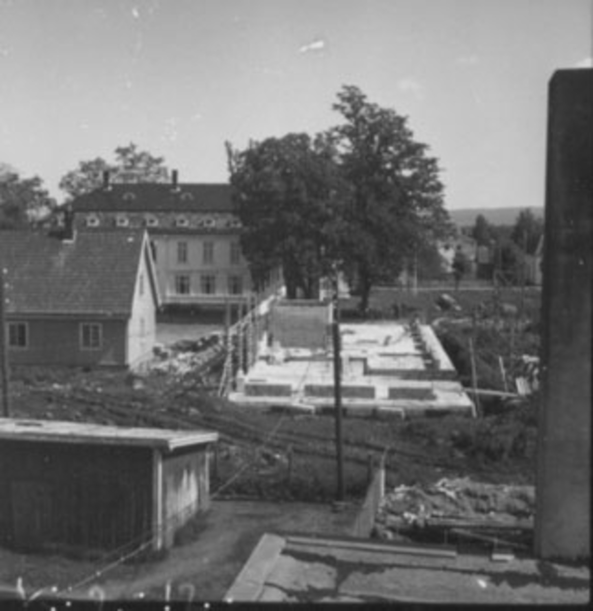 Anno Domkirkeodden, STANGE SPAREBANK UNDER BYGGING,