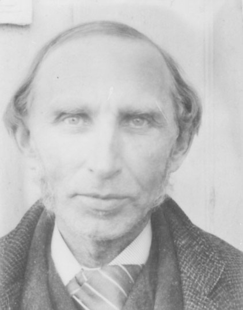 Normann Helger, PORTRETT: CHRISTEN N. RINGNES, FØDT: 18. 05. 1835- DØD: 01. 10. 1909, SELVPORTRETT