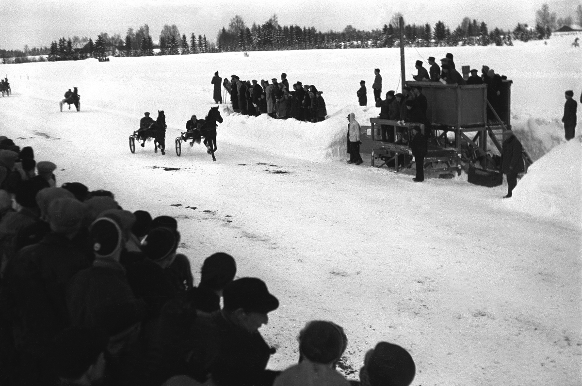 Anno Domkirkeodden, TRAVLØP PÅ MJØSISEN, MANGE TILSKUERE, VINTER