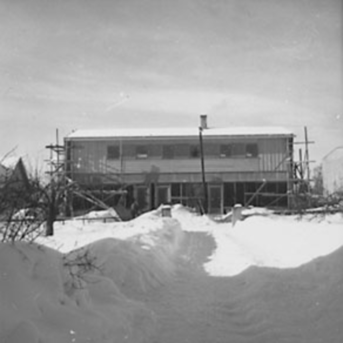 Anno Domkirkeodden, BYGGING AV BOLIG, THUNE, SKOLEGATA 12, VINTER