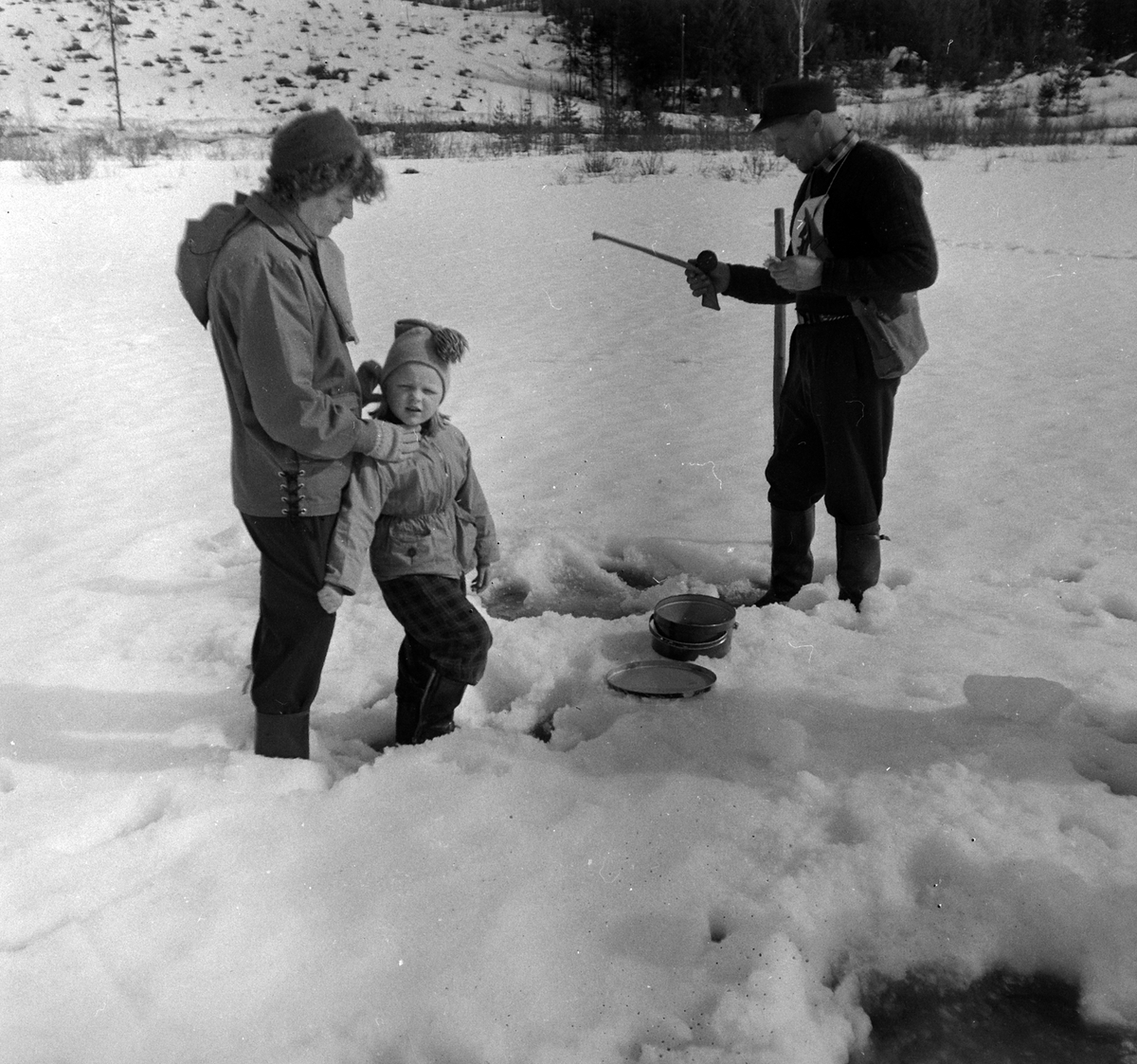Adolf Skjegstad, ISFISKE, PILKING,