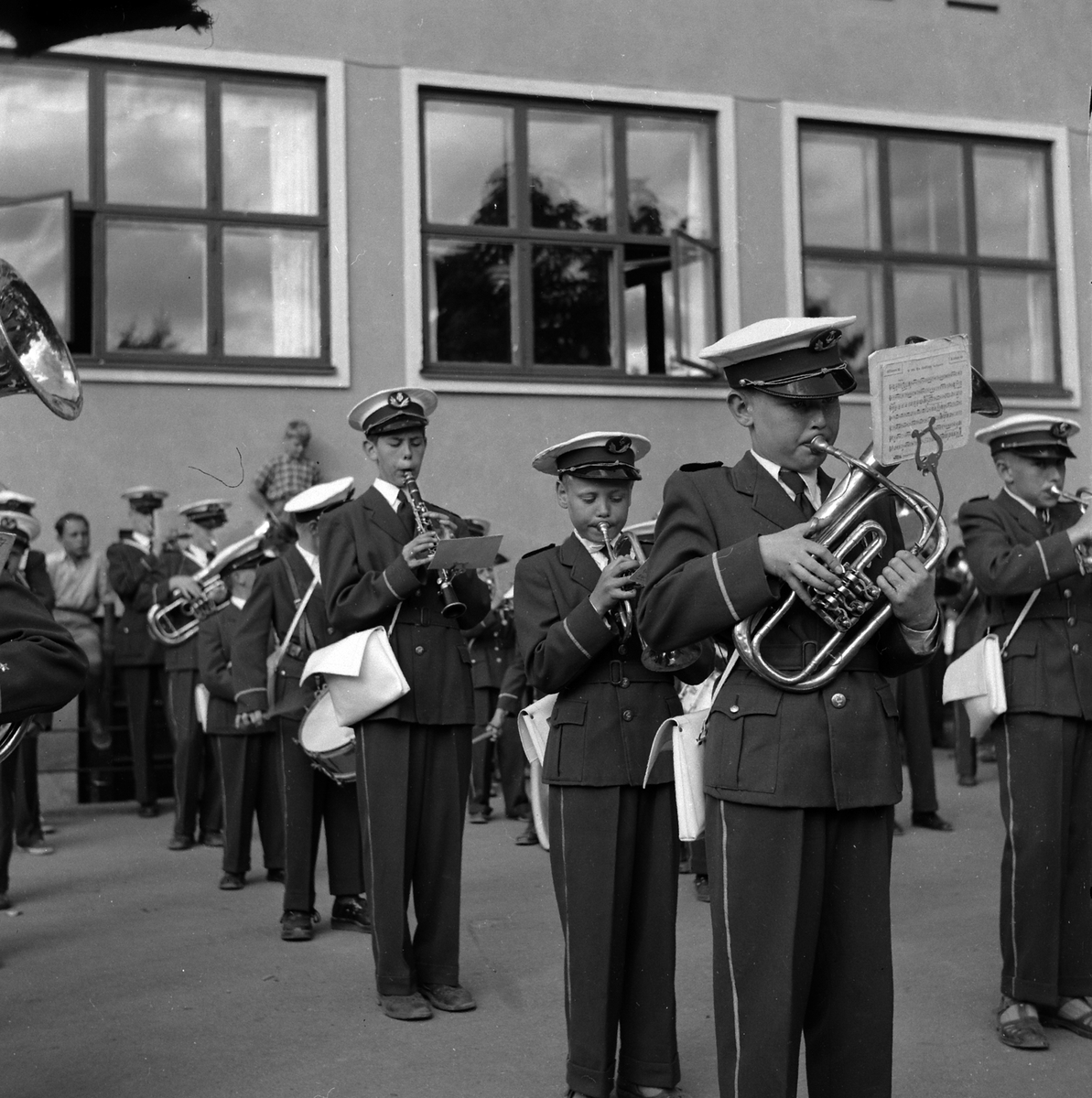 Adolf Skjegstad, ABILSØ SKOLES GUTTEMUSIKK-KORPS. ?