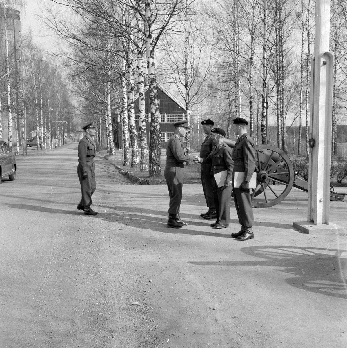 Adolf Skjegstad, MILITÆRØVELSE,
