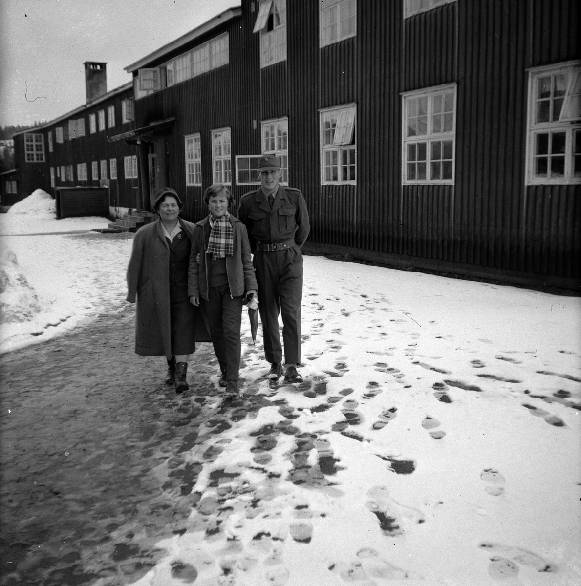 Adolf Skjegstad, Petra, Asbjørg og Annar Skjegstad.