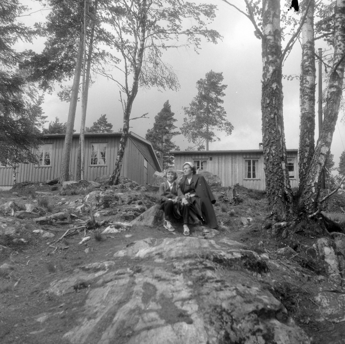 Adolf Skjegstad, Asbjørg og Petra Skjegstad.