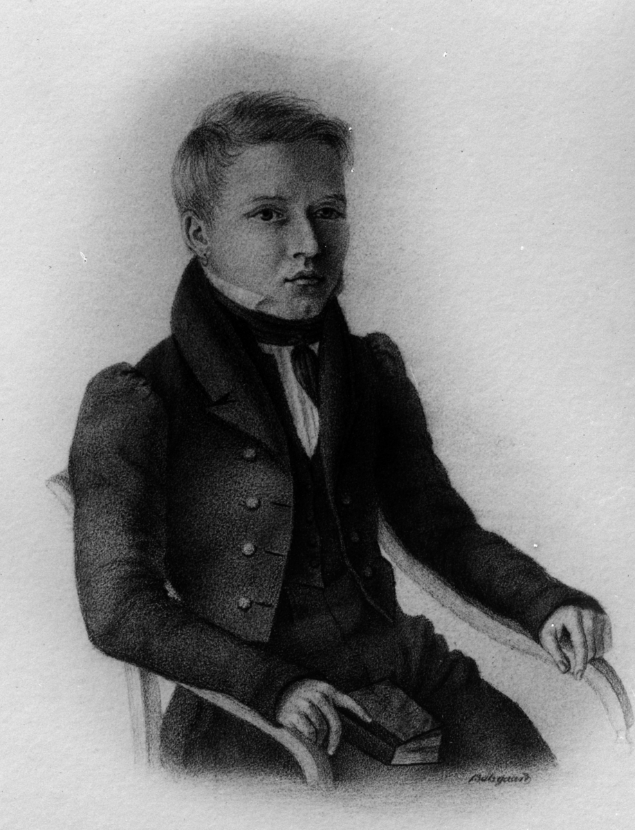 Christian Grundseth, AGERSBORG FRK. MANN, HALVFIG. REPRO 15788