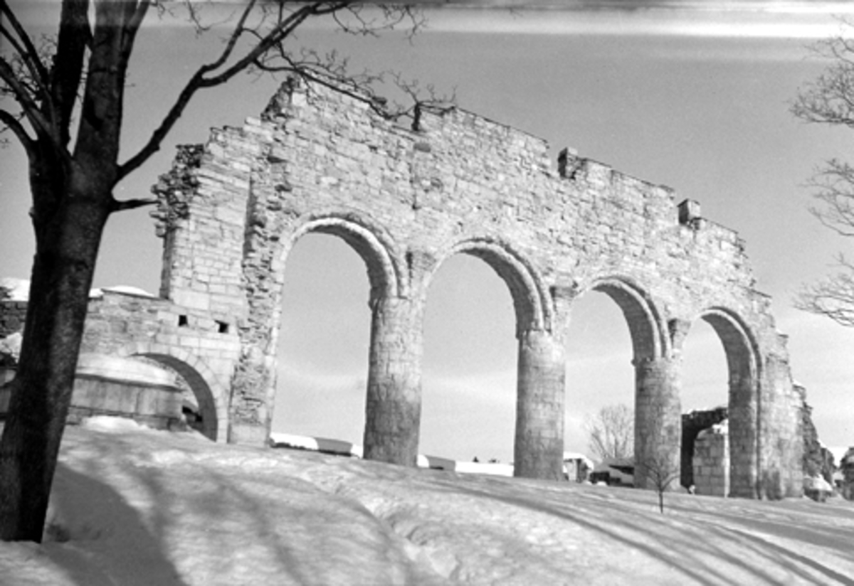 Anno Domkirkeodden, DOMKIRKERUINEN, VINTER, HKR. 200. DOMKIRKERUINEN, HKR. 200.