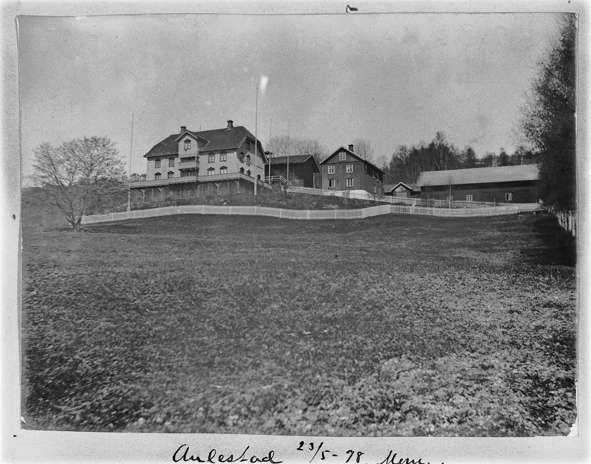Johan Albert Steen, AULESTAD. BJØRNSTJERNE BJØRNSON SIN GARD. ØVRE GAUSDAL.
