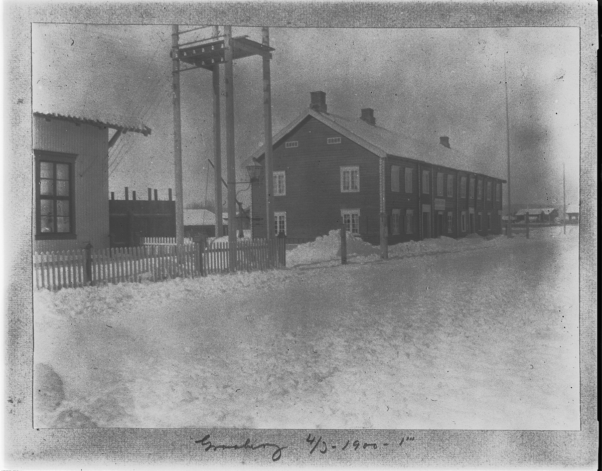 Johan Albert Steen, ELVERUM, GRÅBERG. 4-3-1900.