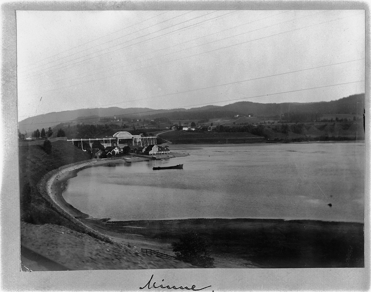 Johan Albert Steen, MINNESUND, MINNE, JERNBANEBRO, MJØSA, LANDSKAP, LEKTER.