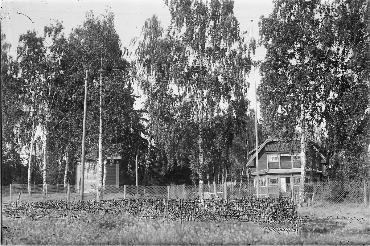 Oscar Løberg, BELLEVUE RESTAURANT, AJER, HAMAR, BYGD AV BAKERMESTER DIDRIKSEN, 1917.