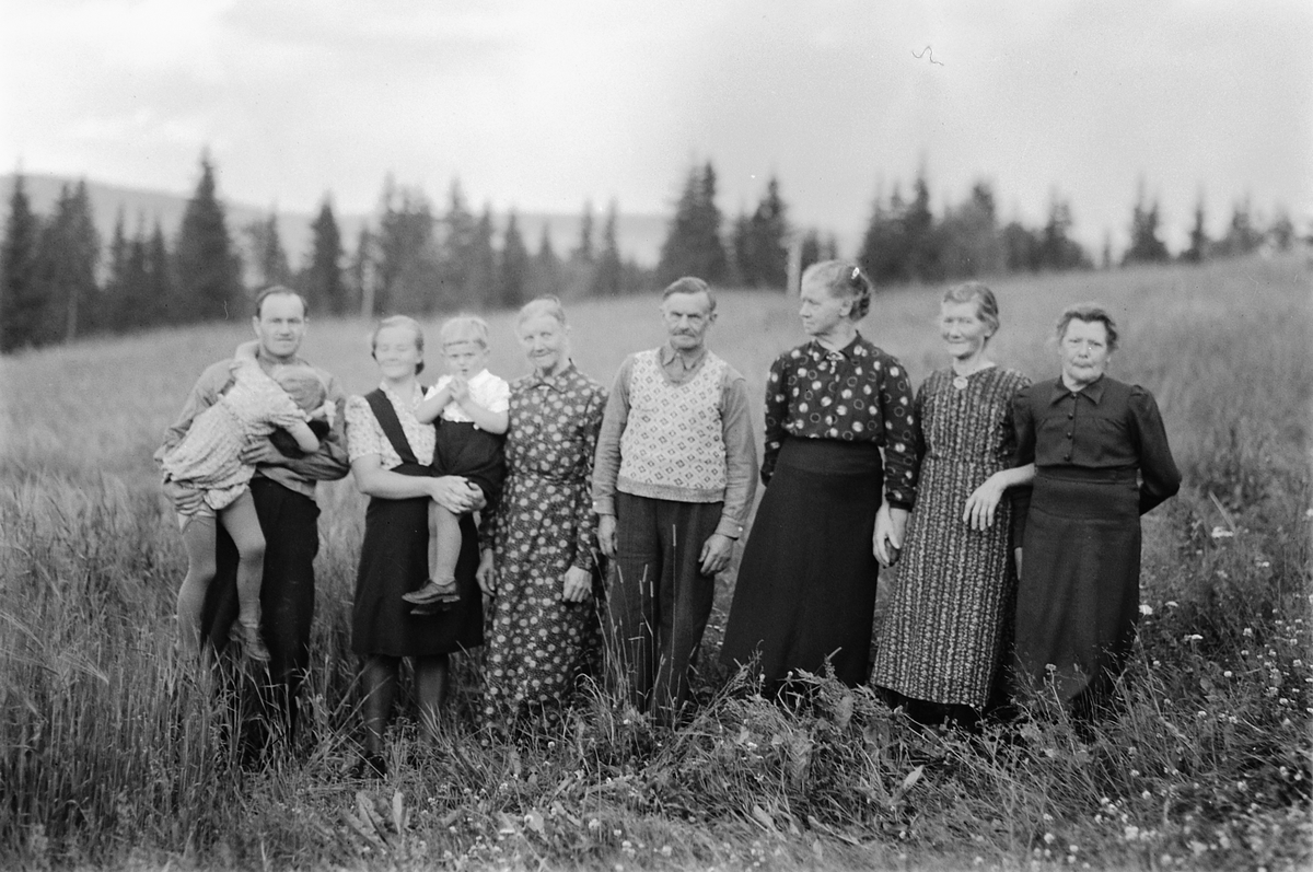 Håkon Prestkværn, Dahl, familiegruppe