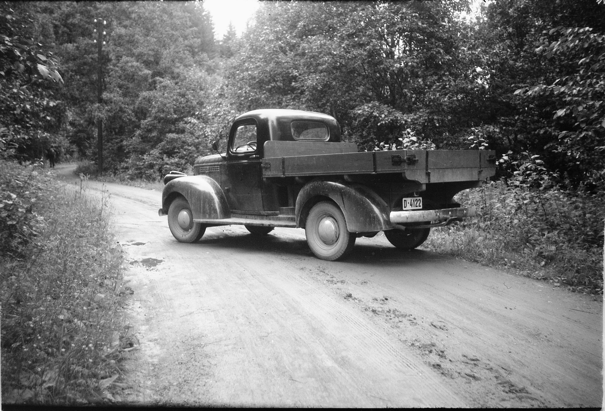 Håkon Prestkværn, CHEVROLET 1946-47 1/2 TONNS PICKUP. REG. NR. D-4122.