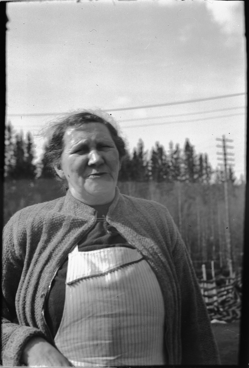 Håkon Prestkværn, Ukjent kvinne.