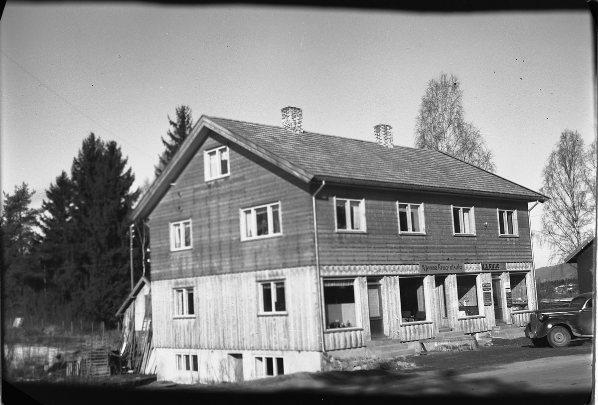 Håkon Prestkværn, K. A. RUUD, RUUDGÅRDEN I STORGATA, MOELV.