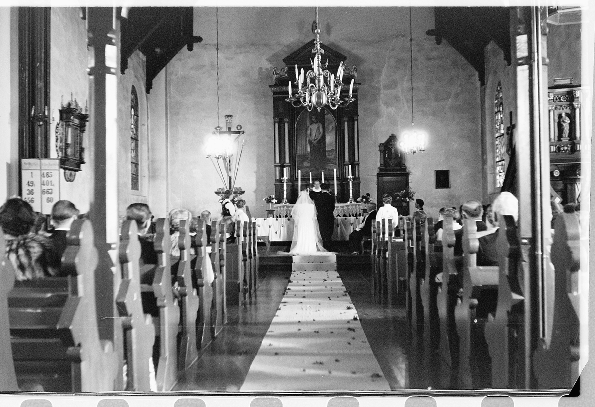 Håkon Prestkværn, Bryllup. Vielse i Furnes kirke i Ringsaker.
